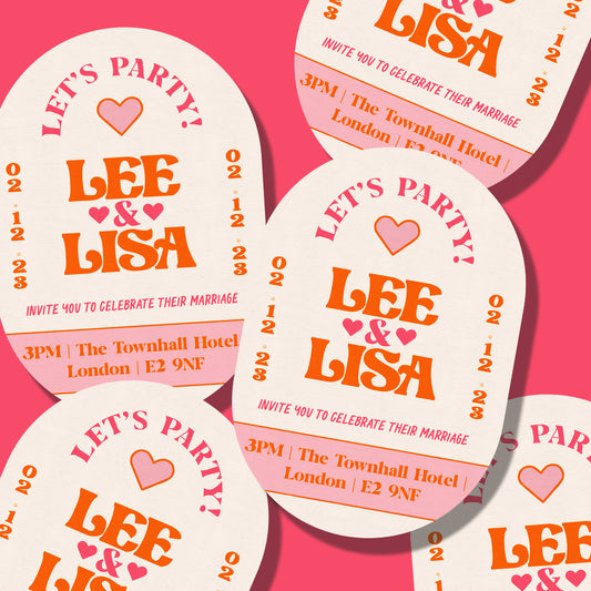 All Your Dreams Are Made Invites - Double Arch Shape