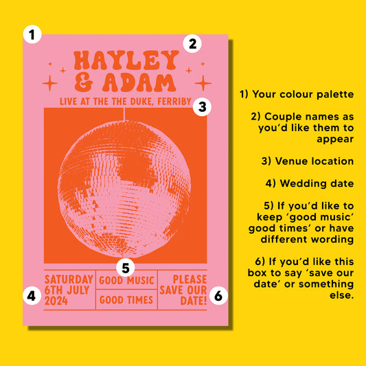 Get Giggy With It Save The Dates