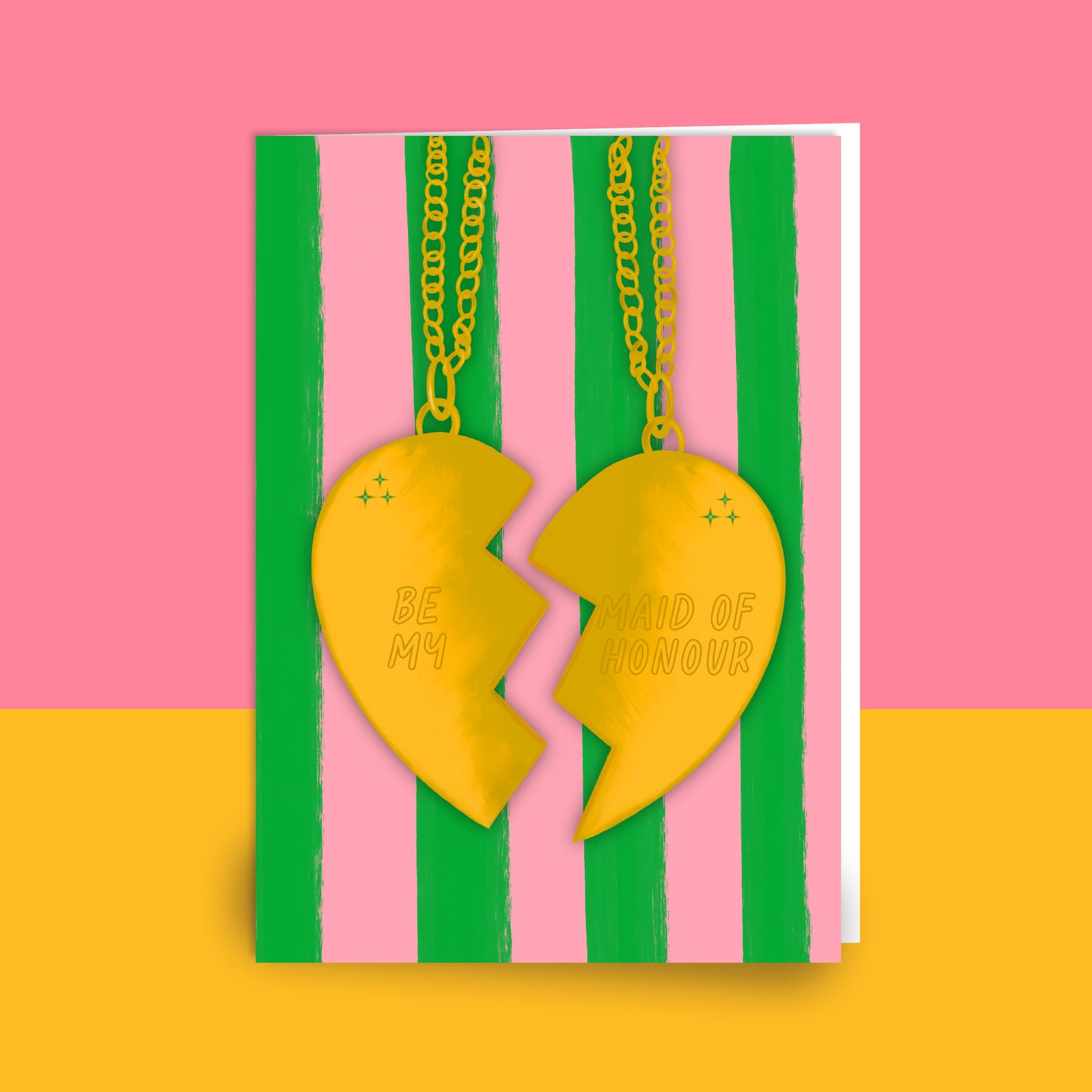 Be My Maid of Honour Card