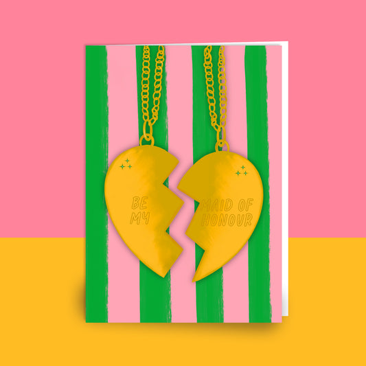 Be My Maid of Honour Card