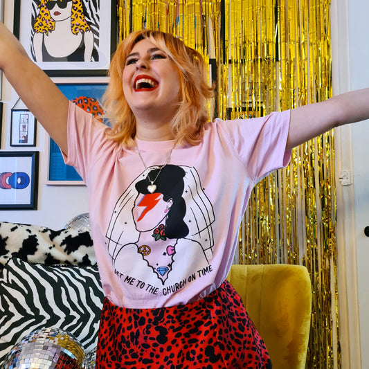 Ziggy Stardust Bride T-Shirt