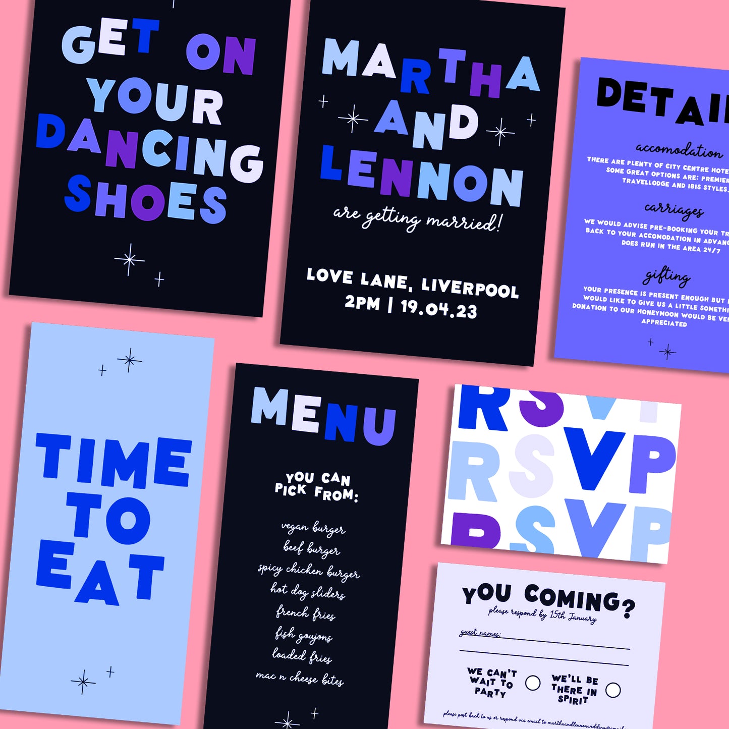 Romantic Type Sample Pack