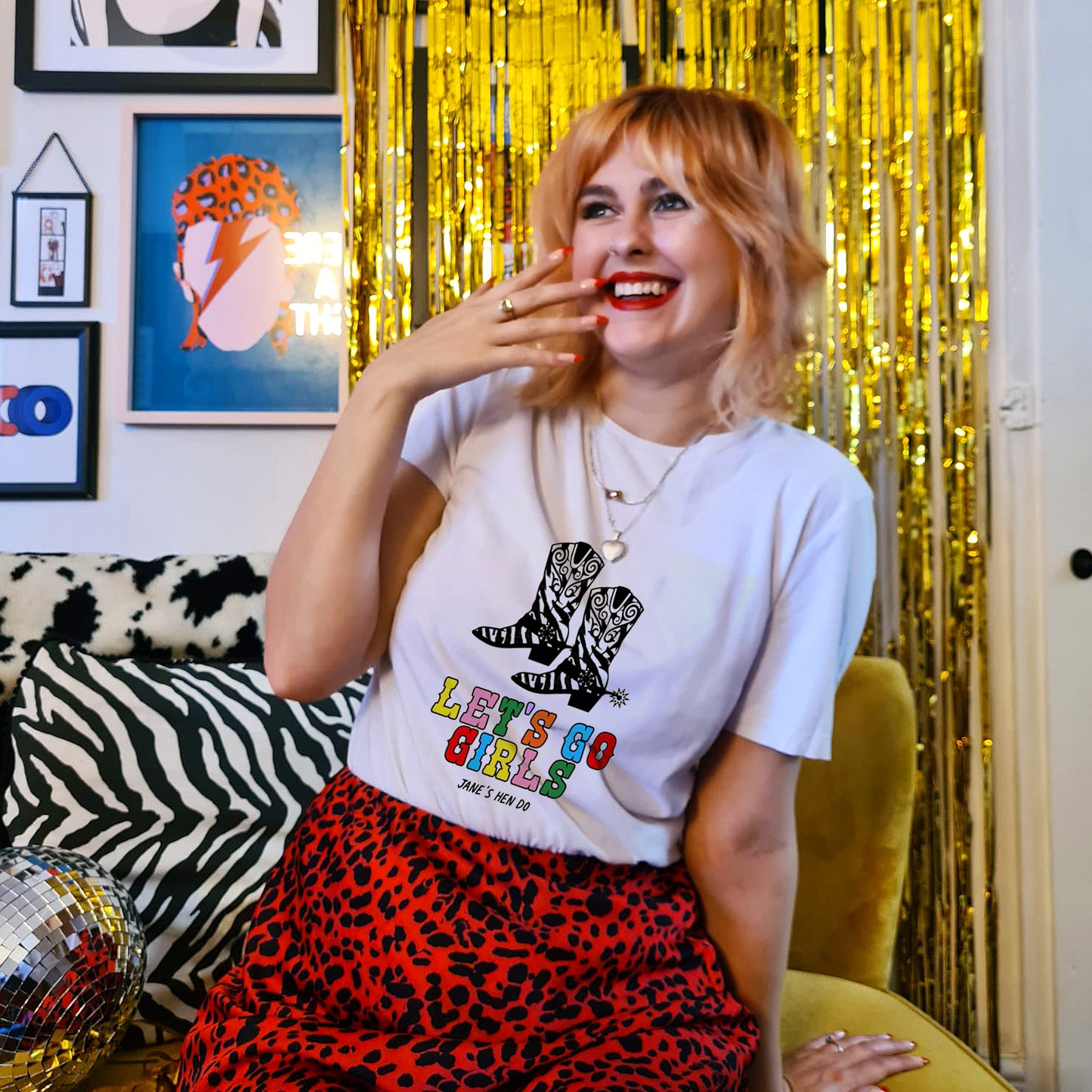 Lets Go Girls Hen Party T-Shirt