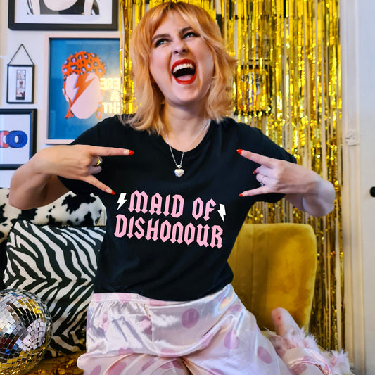 Rock 'n' Roll Maid Of Dishonour T-Shirt