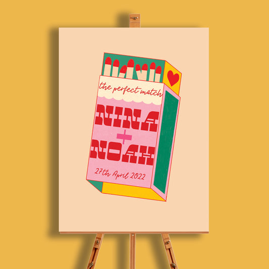 The Perfect Match Large Print