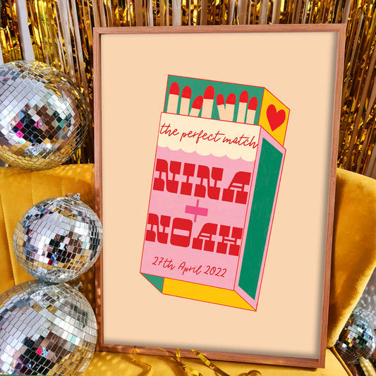 The Perfect Match Large Print