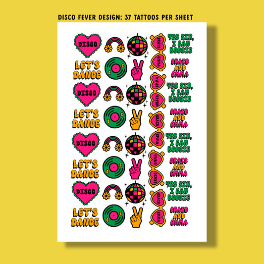 Temporary Tattoo Sheets