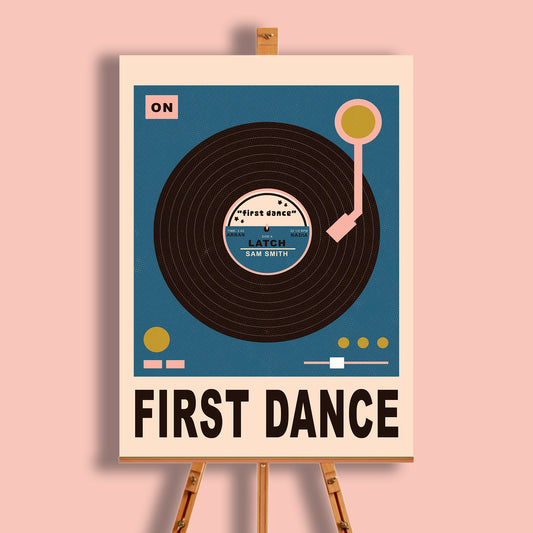First Dance Sign